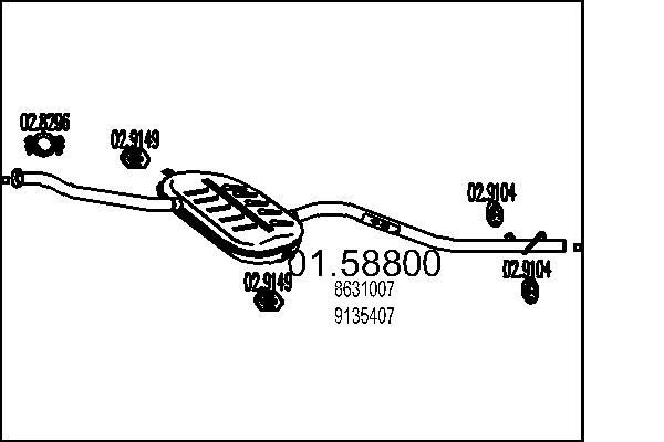 MTS Kesksummuti Artikli number: 01.58800 soodsalt