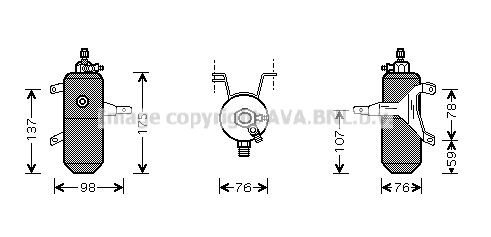 PRASCO Dryer, air conditioning Article number: FDD332 cheaply