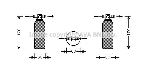 PRASCO Dryer, air conditioning Article number: MTD155 cheaply