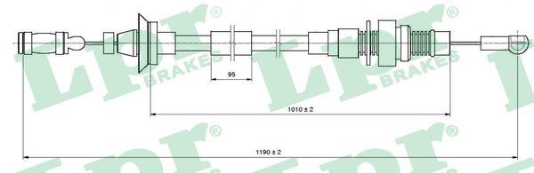 LPR Throttle cable Article number: C0005A cheaply