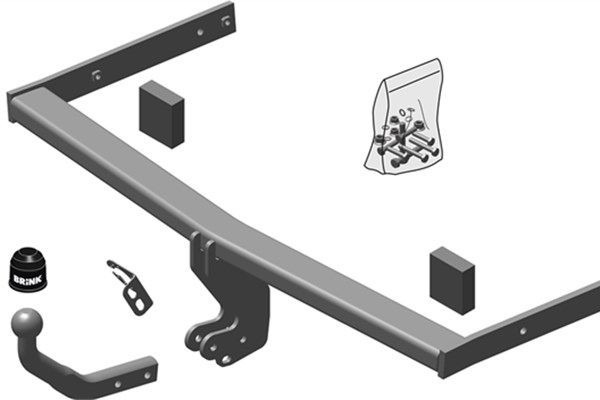 BRINK Trailer Hitch Article number: 451400 cheaply