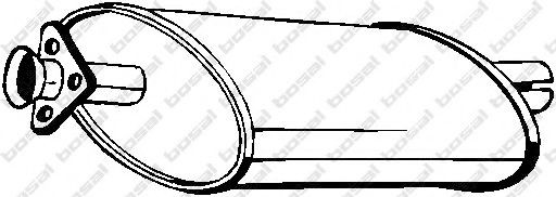 BOSAL Middle silencer Article number: 210-801 cheaply