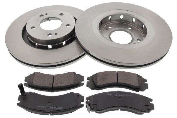 MAPCO Brake discs and pads set Article number: 47538 cheaply