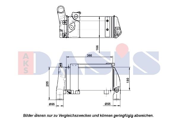 AKS DASIS Oliekøler, retarder Varenummer: 396010N billige