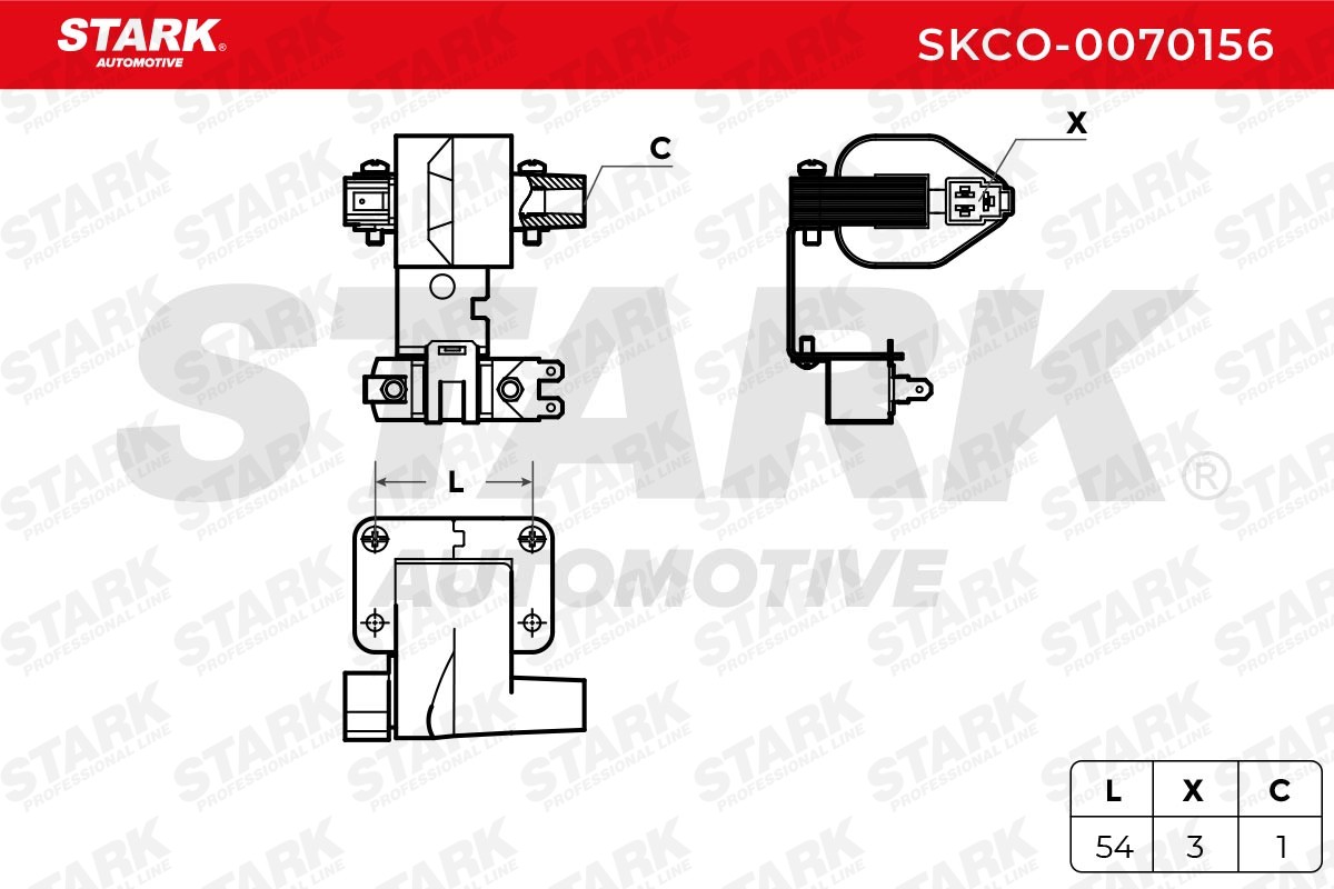 STARK Ignition coil Article number: SKCO-0070156 cheaply
