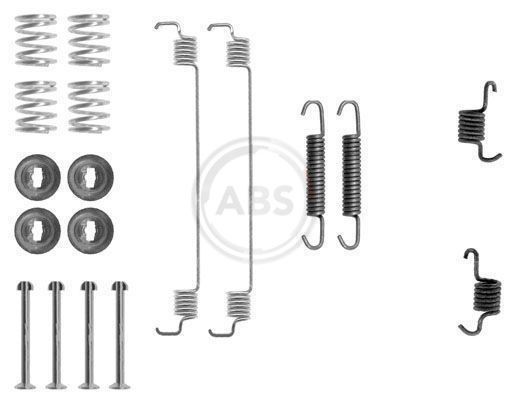 A.B.S. 0777Q Accessory Kit, brake shoes KANGOO 1.5 dCi 90 (FW0G, FW05, FW08, FW11) 90 PS Diesel