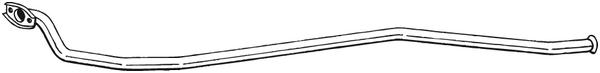 BOSAL Rear silencer Article number: 282-993 cheaply