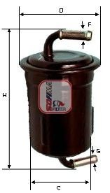 SOFIMA Fuel filter Article number: S 1649 B cheaply