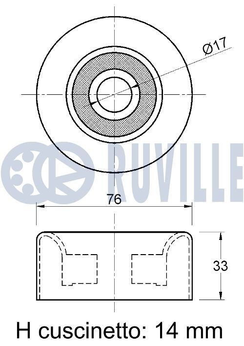 RUVILLE 5700250 Pulley Set, timing belt MX-5 1.8 i Turbo 185 PS Petrol 2005