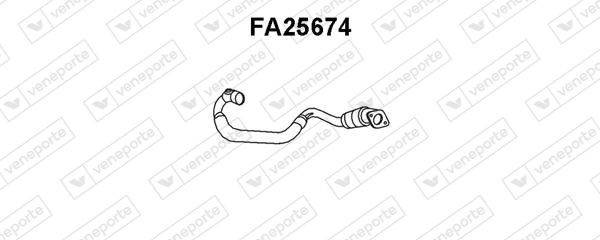 VENEPORTE Exhaust Pipe Article number: FA25261 cheaply