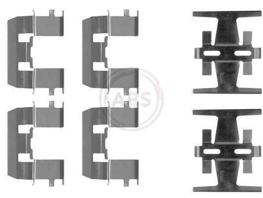 A.B.S. 1208Q Accessoireset, schijfremblok LEGEND 3.2 i 24V (KA8) 205 PK Benzine 1996