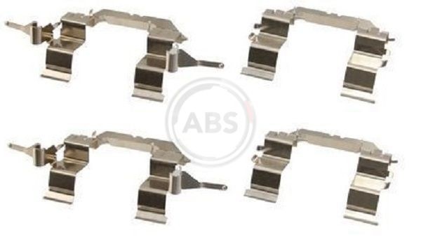 A.B.S. 1722Q Lisakomplekt, ketaspiduriklotsid NAVARA 2.5 dCi 4WD (D40TT, D40T, D40M, D40BB) 190 HP Diisel