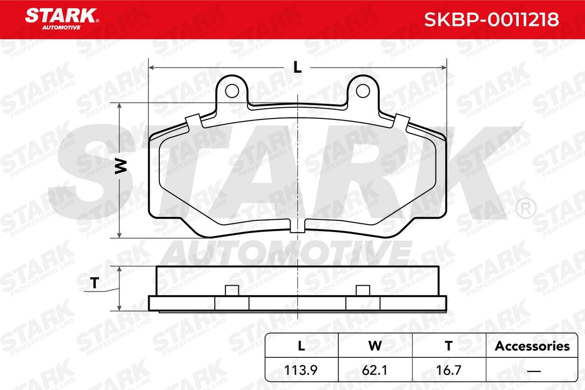 STARK Piduriklotsid Artikli number: SKBP-0011218 soodsalt
