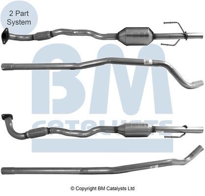 BM CATALYSTS Catalytic converter Article number: BM80410H cheaply