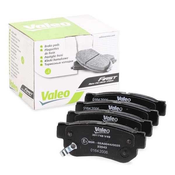 VALEO Brake pad set Article number: 301748 cheaply