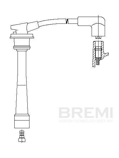 BREMI Ignition lead Article number: 346/54 cheaply