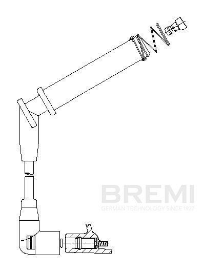 BREMI Ignition lead Article number: 6A84/33 cheaply