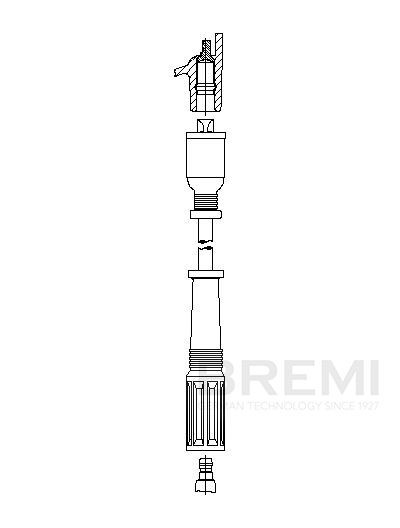BREMI Ignition lead Article number: 725/31 cheaply