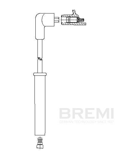 BREMI Ignition lead Article number: 8A10/73 cheaply