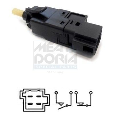 MEAT & DORIA Brake Light Switch Article number: 35106 cheaply