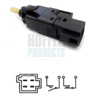 HOFFER Brake Light Switch Article number: 3500106 cheaply