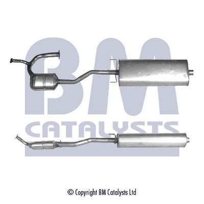 BM CATALYSTS Catalytic converter Article number: BM91106 cheaply