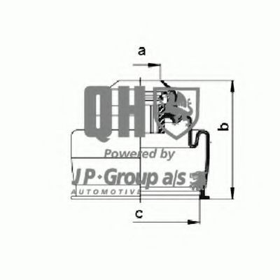 JP GROUP Bellow Set, drive shaft Article number: 3343700559 cheaply