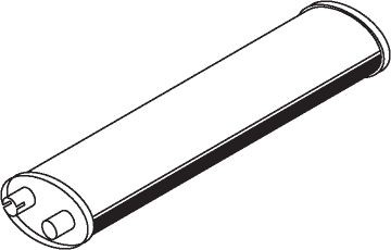 DINEX Middle- / End Silencer Article number: 50413 cheaply
