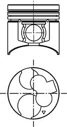 KOLBENSCHMIDT Piston Article number: 40054600 cheaply