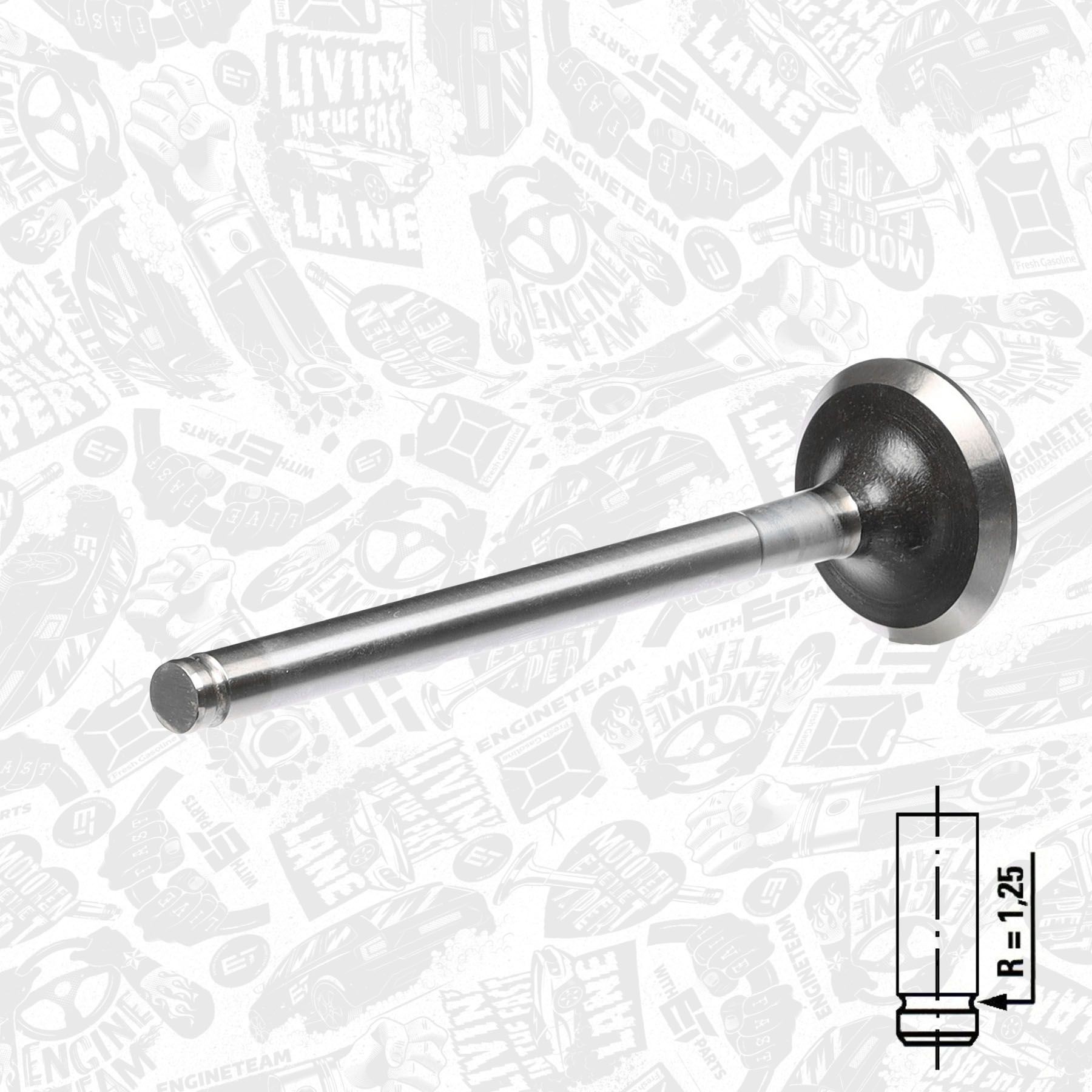 ET ENGINETEAM Exhaust valve Article number: VE0005 cheaply