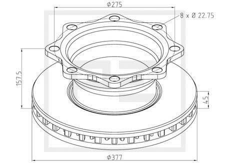 PETERS ENNEPETAL Skrue Varenummer: 066.024-00A billige