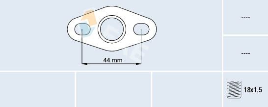 FAE Adapter, lambdasonde Varenummer: 77021 billige