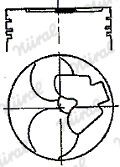 NÜRAL Piston Article number: 87-529611-10 cheaply