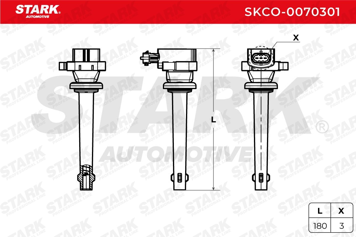 STARK Ignition coil Article number: SKCO-0070301 cheaply