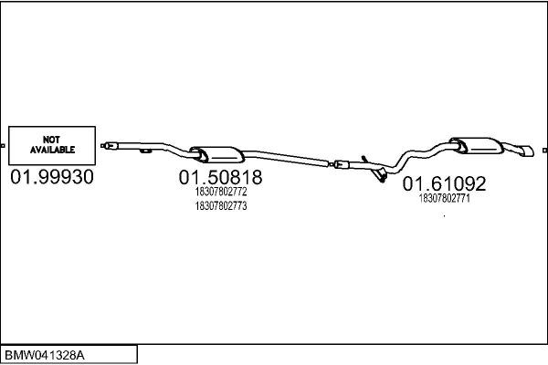 MTS Exhaust pipe gasket Article number: 02.9806 cheaply