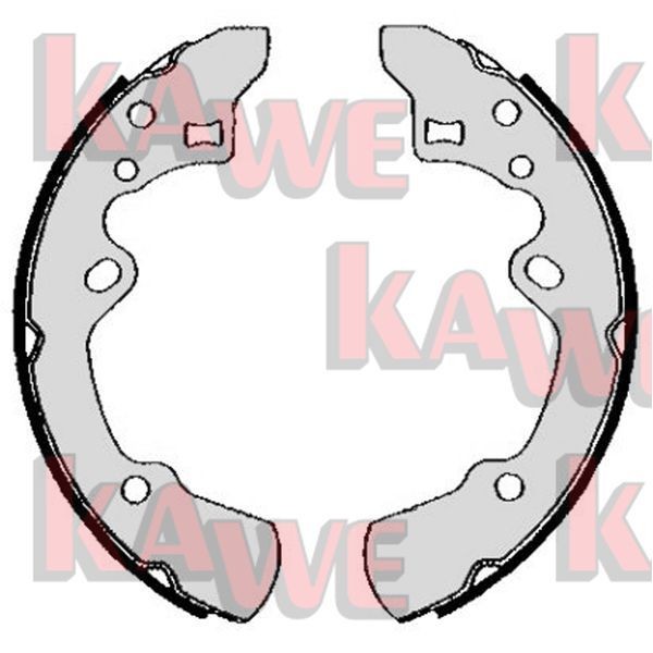 KAWE Brake Shoe Set Article number: 05620 cheaply