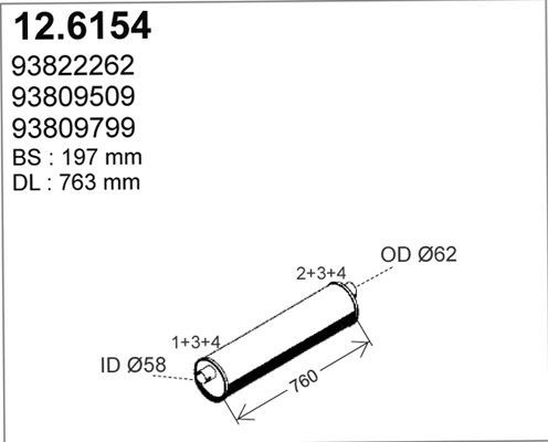 ASSO Kesksummuti Artikli number: 12.6154 soodsalt