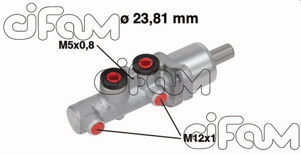 CIFAM Brake master cylinder Article number: 202-668 cheaply