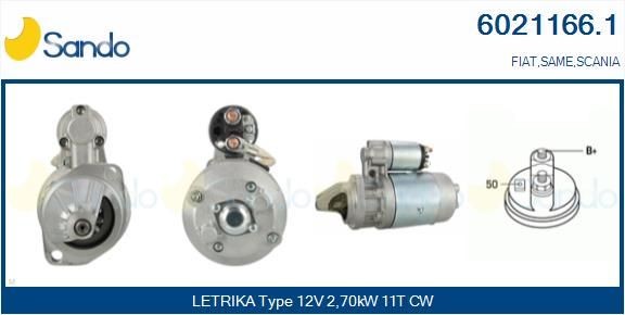 SANDO Alternator Article number: 2035231.0 cheaply