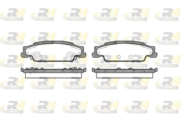 ROADHOUSE Brake pad set Article number: 2952.02 cheaply