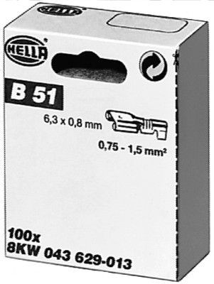 HELLA Ledningsforbinder Varenummer: 8KW 043 629-013 billige