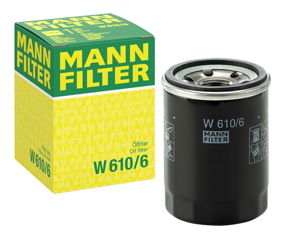 MANN-FILTER Oil filter Article number: W 610/6 cheaply