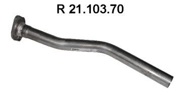 EBERSPÄCHER Exhaust Pipe Article number: 21.103.70 cheaply