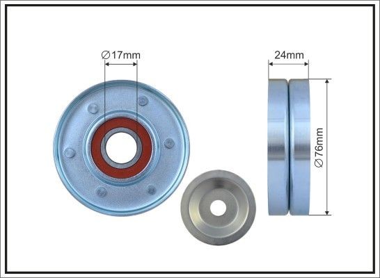 CAFFARO Tensioner pulley Article number: 500152 cheaply