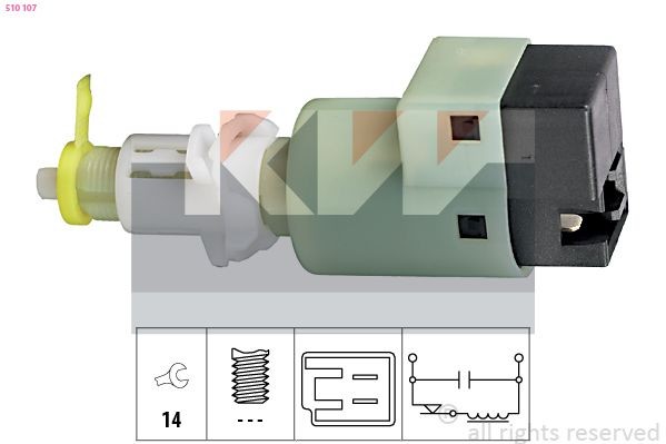 KW Brake Light Switch Article number: 510 107 cheaply