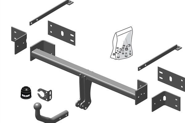 BRINK Trailer Hitch Article number: 548200 cheaply