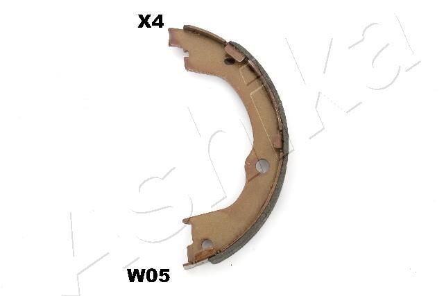 ASHIKA Handbrake shoes Article number: 55-0W-W05 cheaply