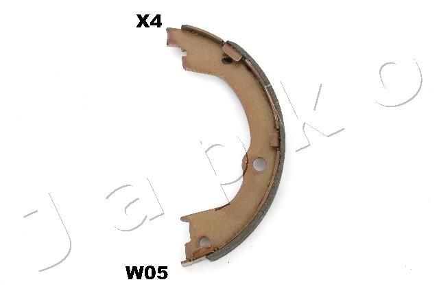 JAPKO Handbrake shoes Article number: 55W05 cheaply