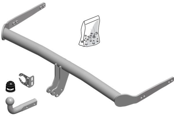 BRINK Trailer Hitch Article number: 586500 cheaply