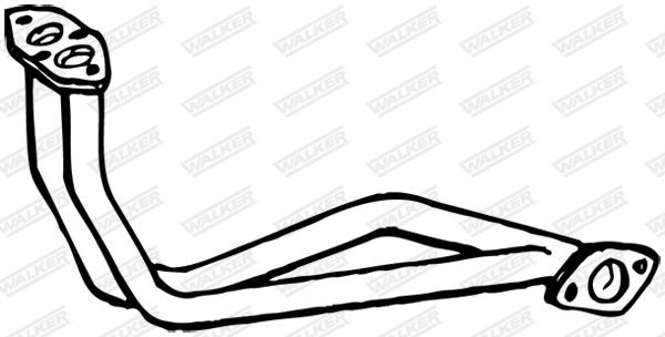 WALKER Exhaust Pipe Article number: 13834 cheaply